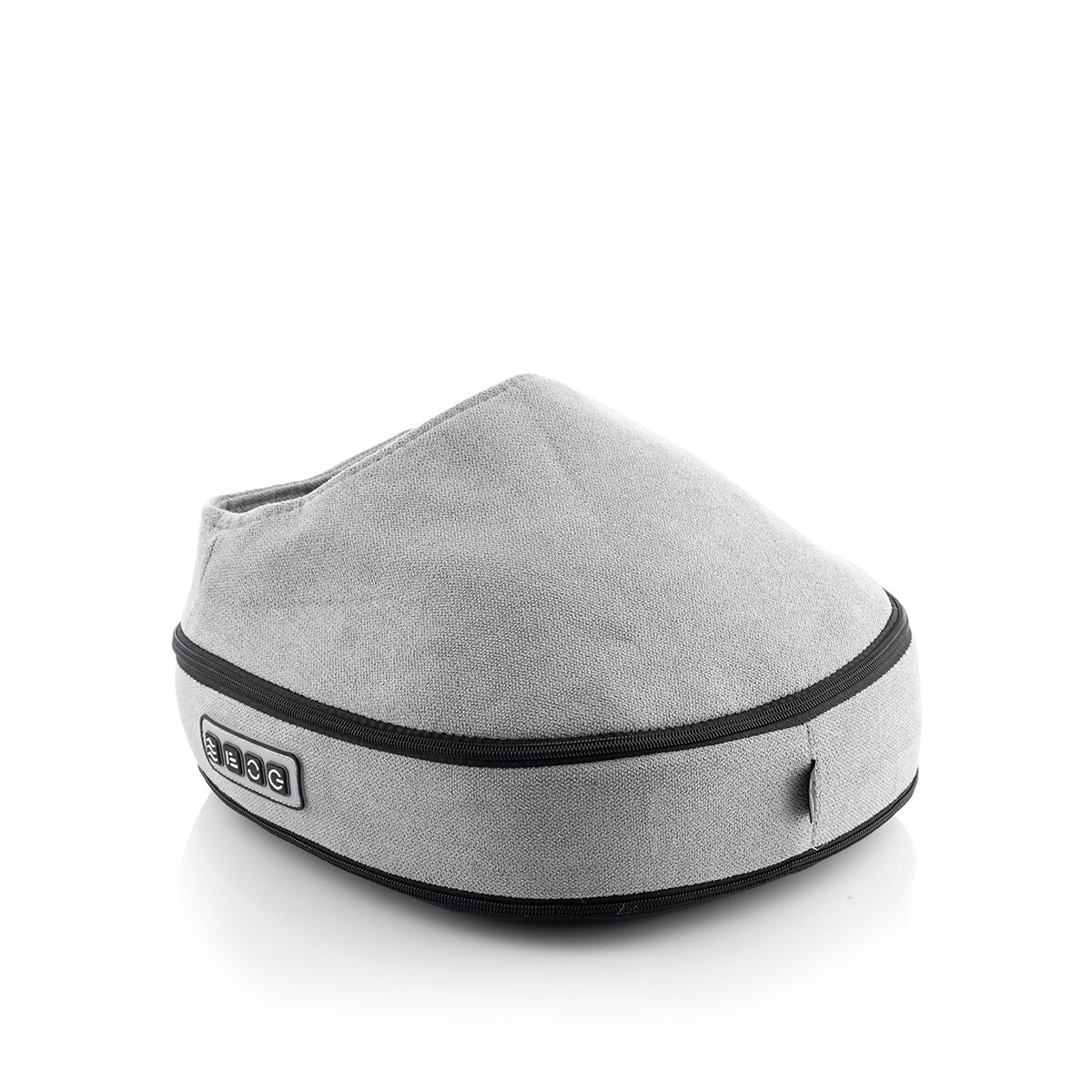 "Futsa shiatsu värmemassage – produktbild i grå och svart"