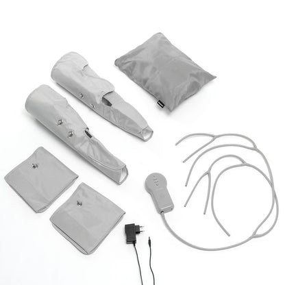 "Luftkompression Maspres fjärrkontroll och röranslutningar"