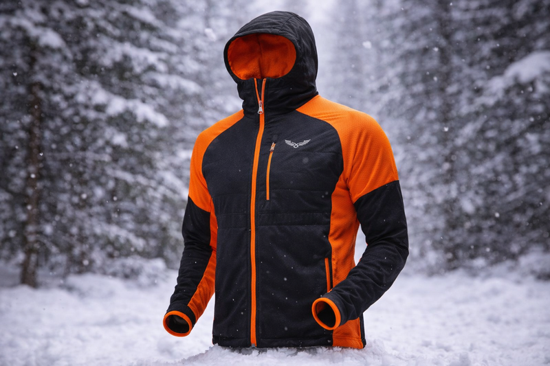 Vinterjacka vindskydd med bra ventilation
