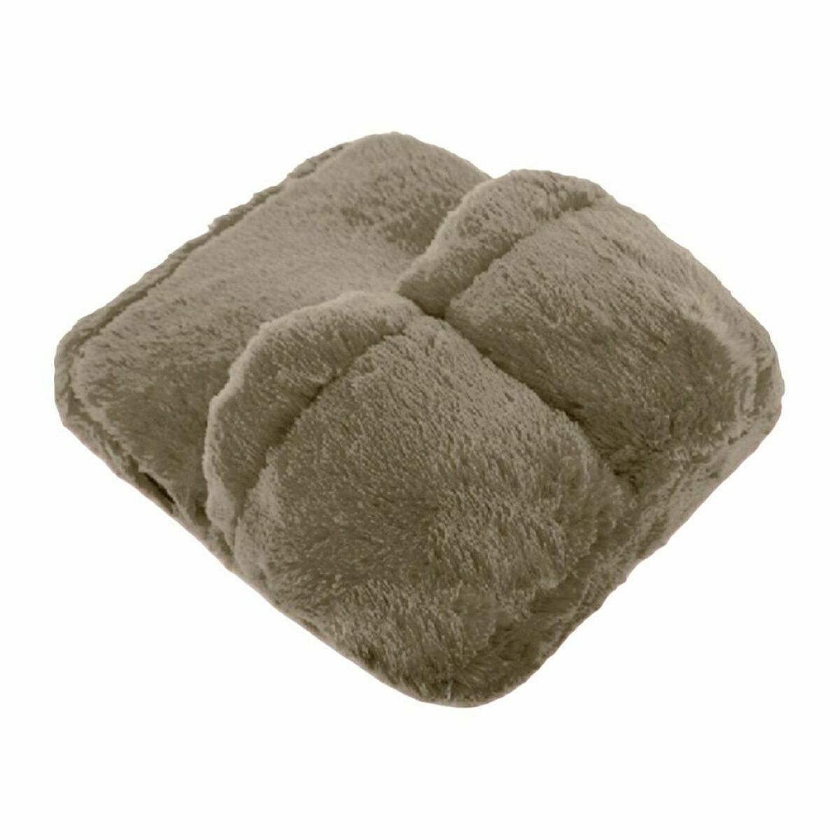 "Elektrisk fotmassage – beige-brun modell med avtagbart överdrag"